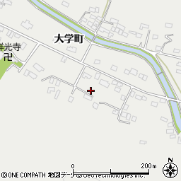 宮城県大崎市岩出山大学町57-4周辺の地図