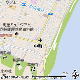 ぶんき茶屋周辺の地図