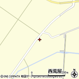 山形県鶴岡市西荒屋角田50周辺の地図