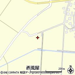 山形県鶴岡市西荒屋角田68周辺の地図