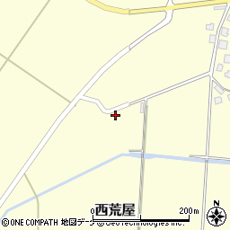 山形県鶴岡市西荒屋角田67周辺の地図