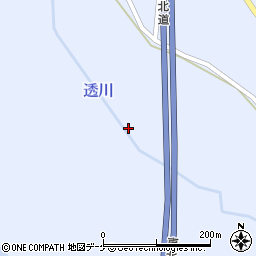 宮城県大崎市古川清水沢行屋前周辺の地図