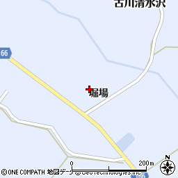 宮城県大崎市古川清水沢堤下周辺の地図