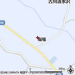 宮城県大崎市古川清水沢（堤下）周辺の地図
