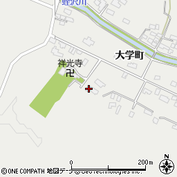 宮城県大崎市岩出山大学町46-2周辺の地図