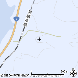 山形県鶴岡市温海（森脇）周辺の地図