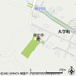 祥光寺周辺の地図