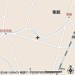 宮城県栗原市高清水上台下周辺の地図