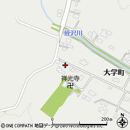 宮城県大崎市岩出山大学町40周辺の地図