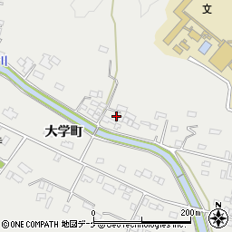 宮城県大崎市岩出山大学町156-8周辺の地図