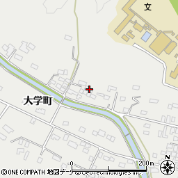 宮城県大崎市岩出山大学町156-3周辺の地図