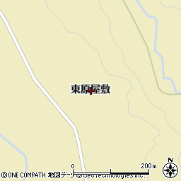 宮城県加美郡加美町上多田川東原屋敷周辺の地図