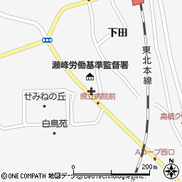 宮城労働基準協会瀬峰支部周辺の地図