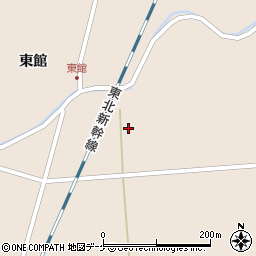 宮城県栗原市高清水下台下周辺の地図
