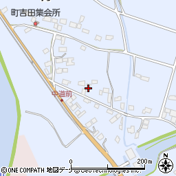 宮城県登米市米山町（中道前）周辺の地図