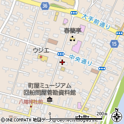 宮城県登米市登米町寺池桜小路周辺の地図