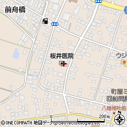 桜井医院周辺の地図
