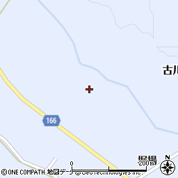 宮城県大崎市古川清水沢（藤屋敷浦）周辺の地図