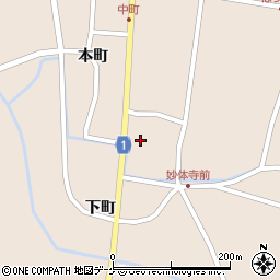 宮城県栗原市高清水下町12周辺の地図