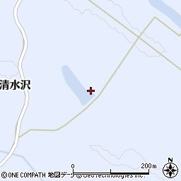 宮城県大崎市古川清水沢大森周辺の地図