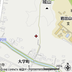 宮城県大崎市岩出山大学町180周辺の地図