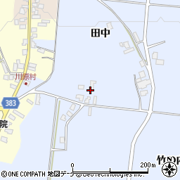 山形県鶴岡市東荒屋（田中）周辺の地図