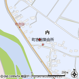 宮城県登米市米山町内周辺の地図
