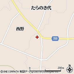 山形県鶴岡市たらのき代53周辺の地図