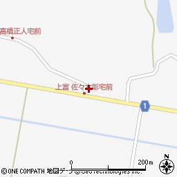 宮城県栗原市瀬峰新道東周辺の地図