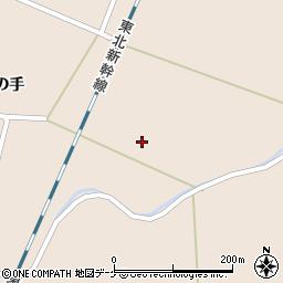 宮城県栗原市高清水太子堂周辺の地図