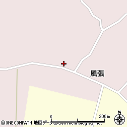 宮城県登米市南方町（細川浦）周辺の地図