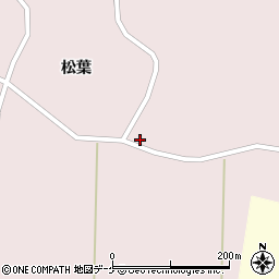 宮城県登米市南方町松葉前周辺の地図