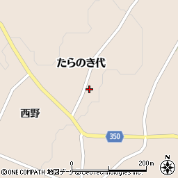 山形県鶴岡市たらのき代133周辺の地図