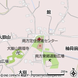 南方町老人福祉センター周辺の地図