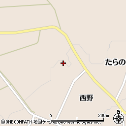 山形県鶴岡市たらのき代284周辺の地図