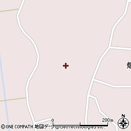 宮城県登米市南方町（青笹）周辺の地図