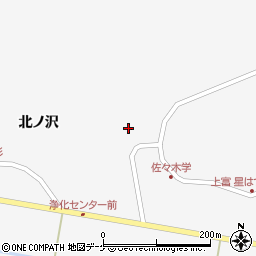 宮城県栗原市瀬峰北ノ沢32-6周辺の地図