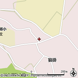 宮城県登米市南方町尼池2周辺の地図