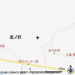 宮城県栗原市瀬峰北ノ沢32-1周辺の地図