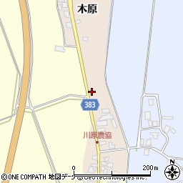 山形県鶴岡市常盤木木原197周辺の地図