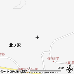 宮城県栗原市瀬峰北ノ沢42周辺の地図