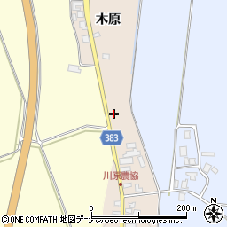 山形県鶴岡市常盤木木原195周辺の地図