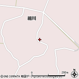 宮城県登米市南方町（南細川）周辺の地図