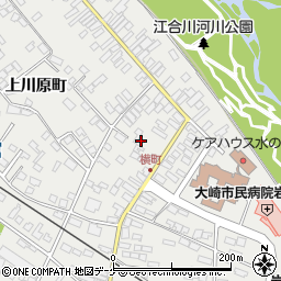 宮城県大崎市岩出山下川原町33周辺の地図