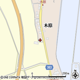 山形県鶴岡市常盤木木原109周辺の地図