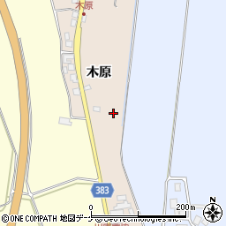 山形県鶴岡市常盤木木原189周辺の地図