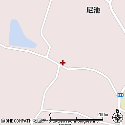 宮城県登米市南方町尼池85周辺の地図