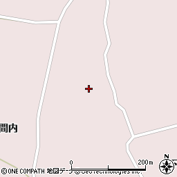 宮城県登米市南方町（新間内）周辺の地図