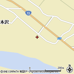 山形県尾花沢市名木沢81周辺の地図