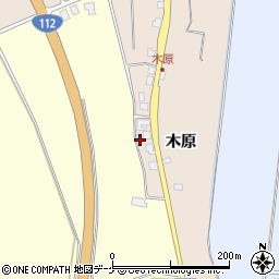 山形県鶴岡市常盤木木原100周辺の地図